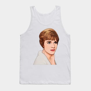 Julie Andrews Cartoon Tank Top